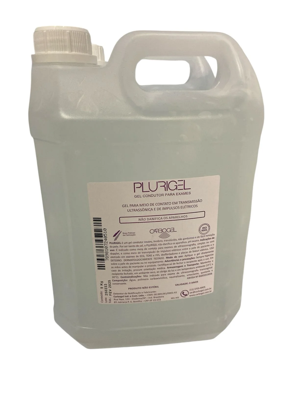 Gel para ultrassom