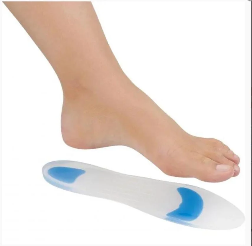Palmilhas de silicone
